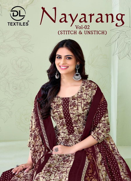 Nayarang Vol 2 By Dl Cotton Printed Kurti Bottom With Dupatta Wholesale Online